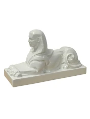 1920s Ceramic Sculpture of a Sphinx by Charles Vos for De Spinx Maastricht